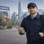 Cerrajero a domicilio en Las Condes preparado para atender emergencias de apertura de puertas y cerraduras